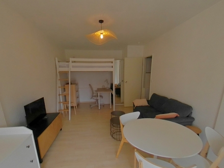 Location Appartement avec terrasse 1 pièce Tours (37000) - Saint-Eloi